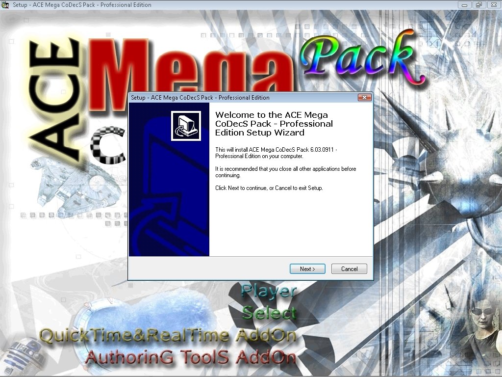 ACE Mega CoDecS Pack