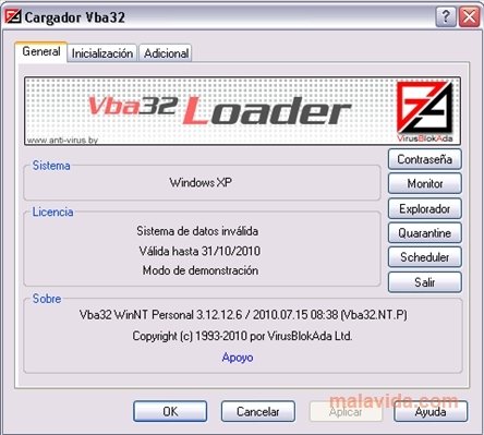 Antivirus VBA32