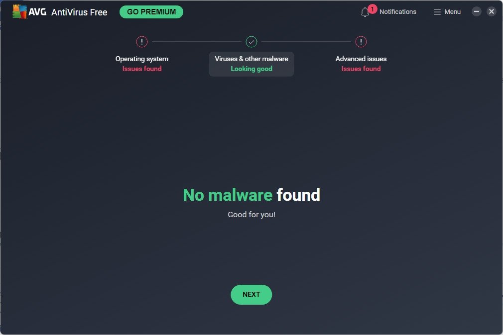 AVG AntiVirus Free