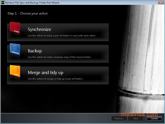 Bamboo File Sync and Backup