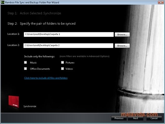 Bamboo File Sync and Backup