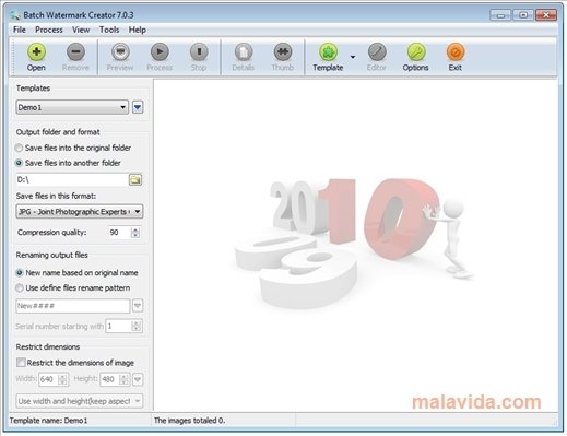 Batch Watermark Creator