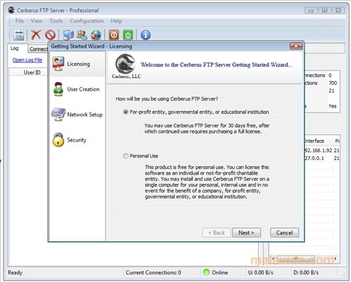 Cerberus FTP Server