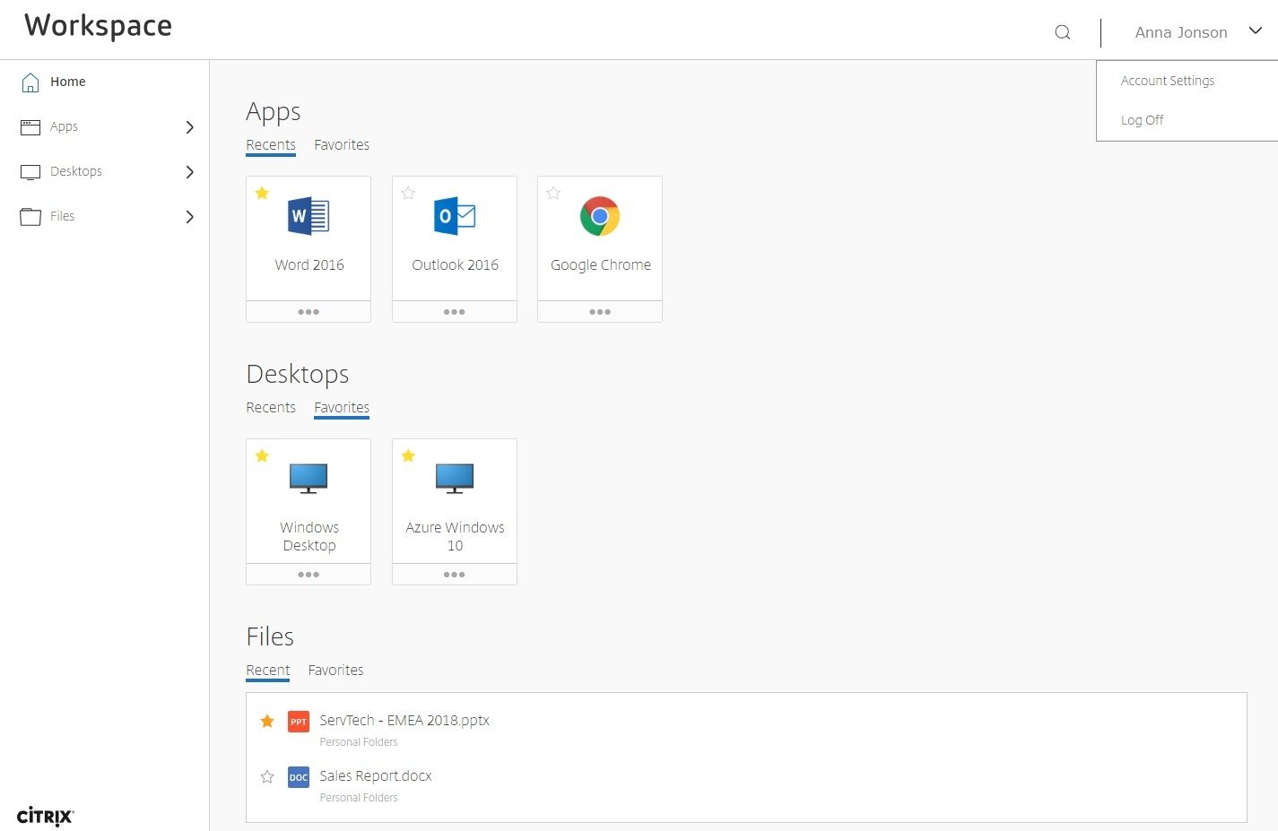 Citrix Workspace
