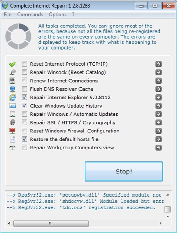 Complete Internet Repair
