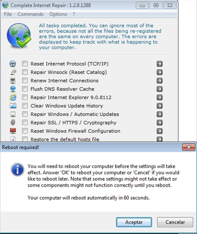 Complete Internet Repair