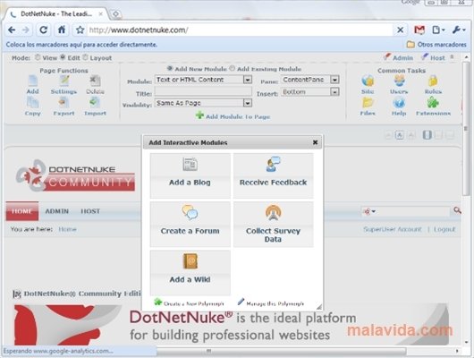 DNN — DotNetNuke