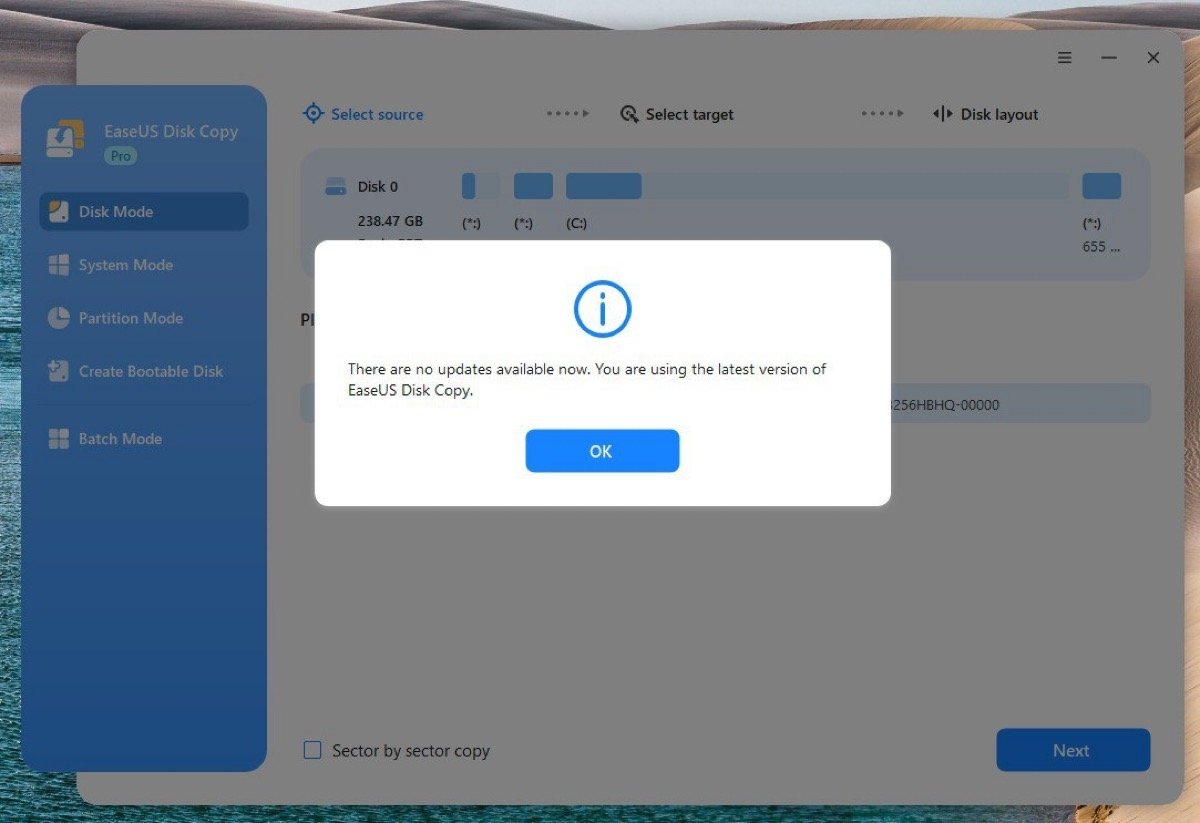 EaseUS Disk Copy