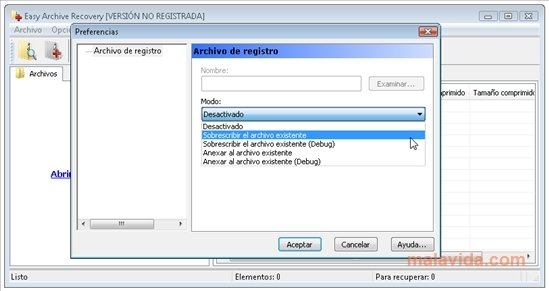 Easy Archive Recovery