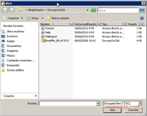 EncryptOnClick