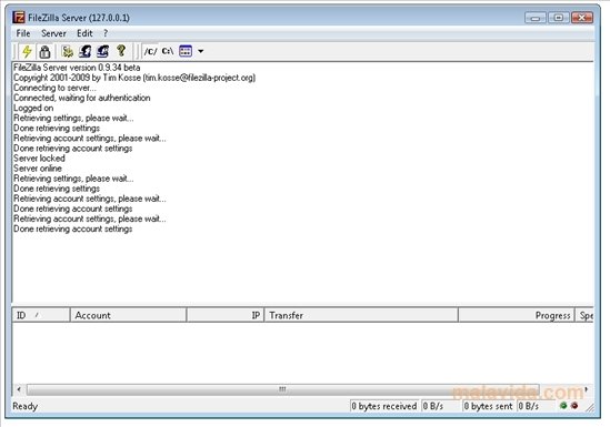 FileZilla Server
