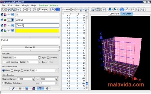 Graphing Calculator 3D