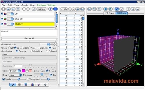 Graphing Calculator 3D