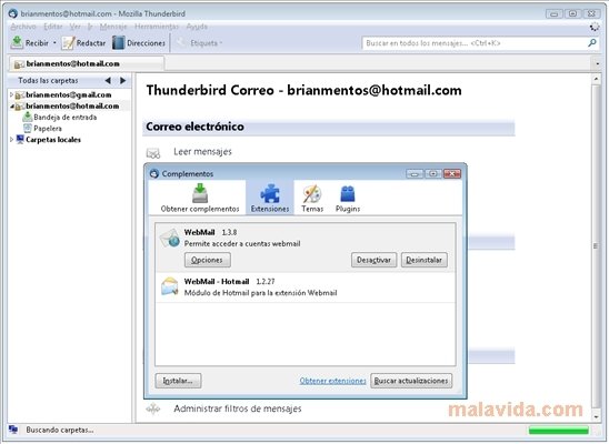 Hotmail for Thunderbird