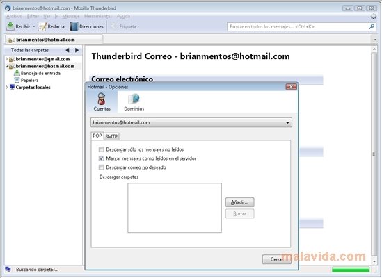 Hotmail for Thunderbird
