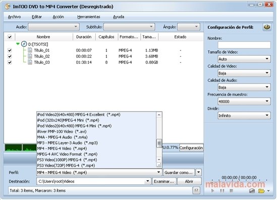 ImTOO DVD to MP4 Converter
