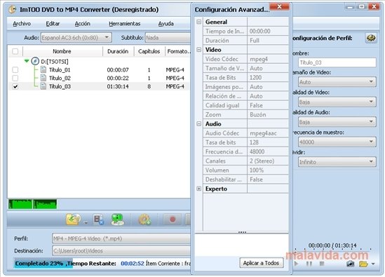 ImTOO DVD to MP4 Converter