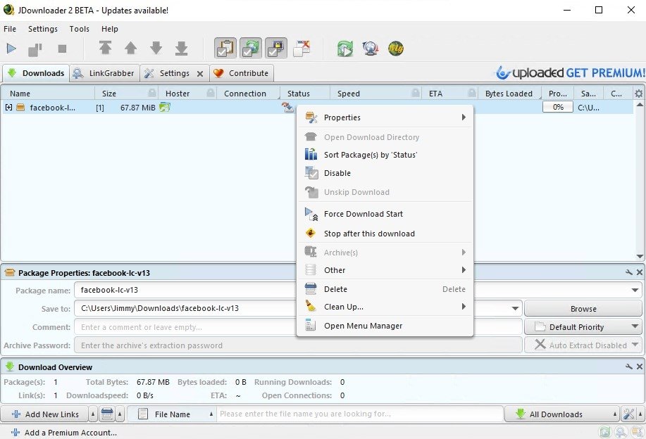 JDownloader Portable