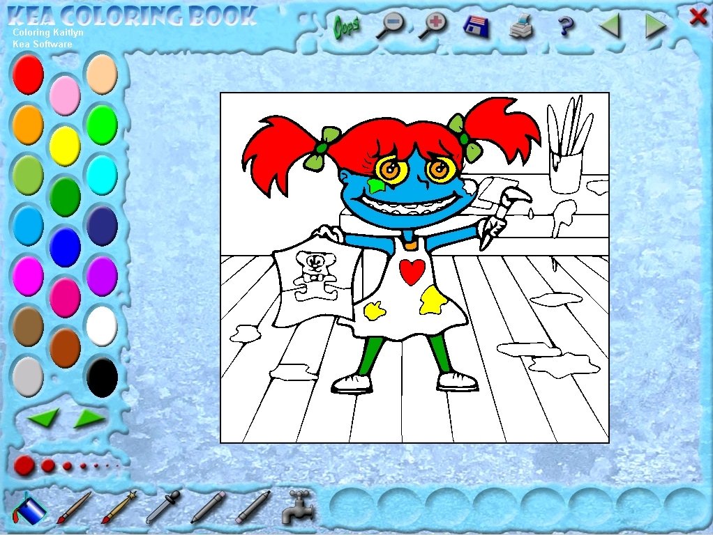 Kea Coloring Book