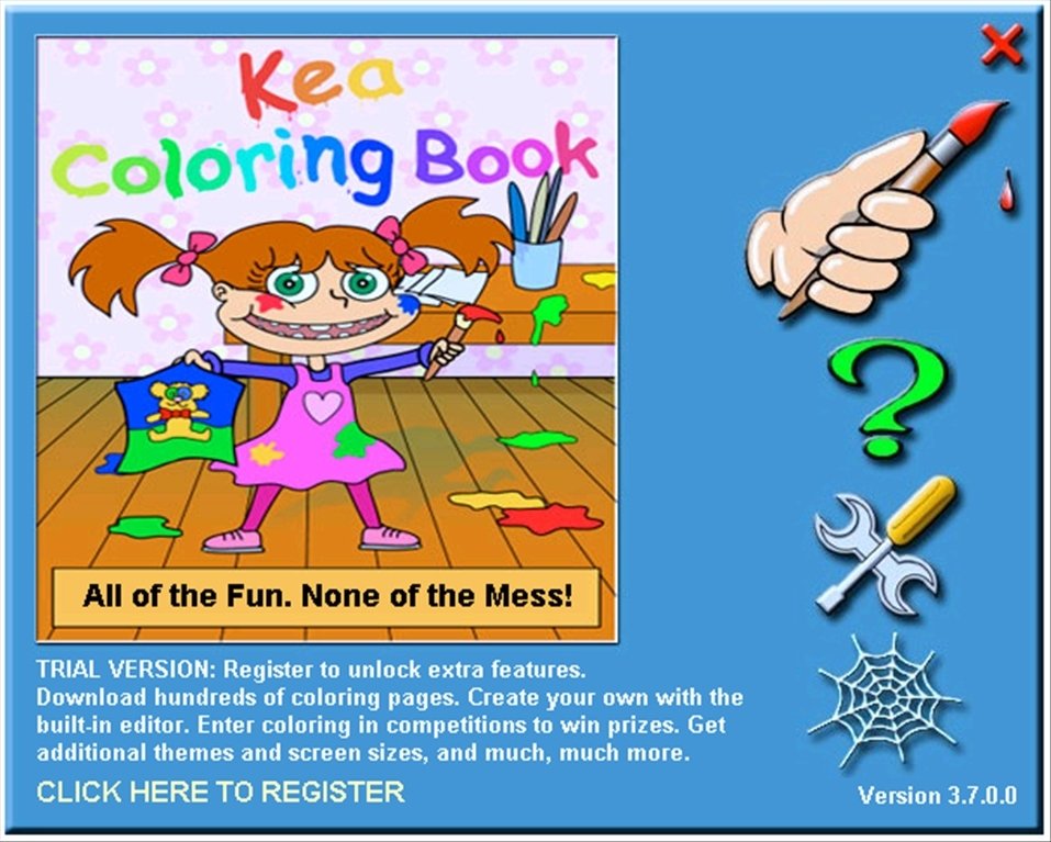 Kea Coloring Book