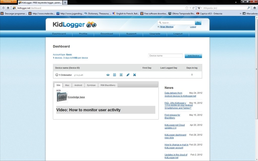 KidLogger