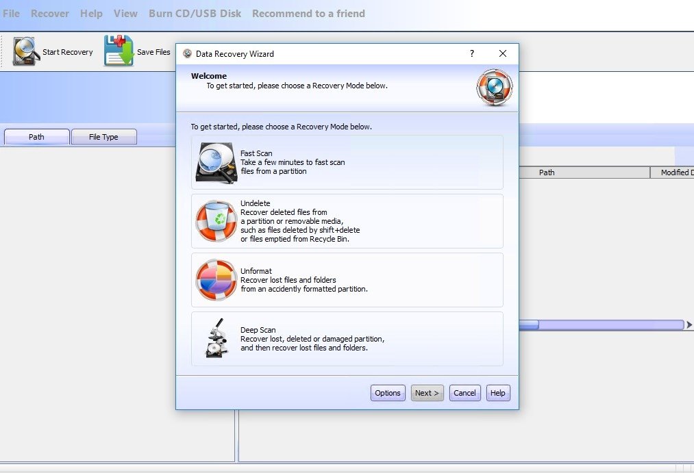 Lazesoft Recovery Suite Home