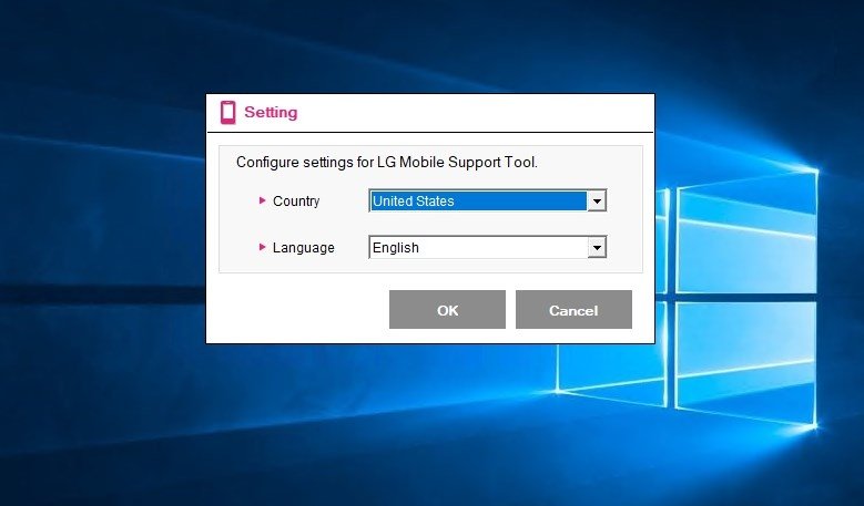 LG Mobile Support Tool