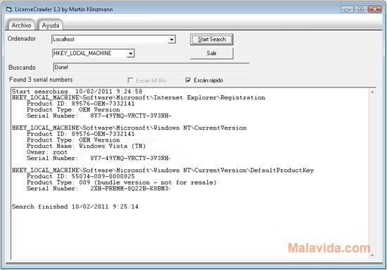 LicenseCrawler