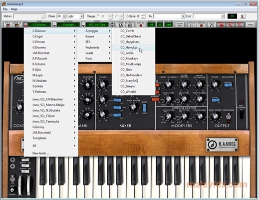 Minimoog V