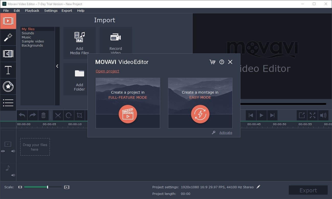 Movavi Video Editor