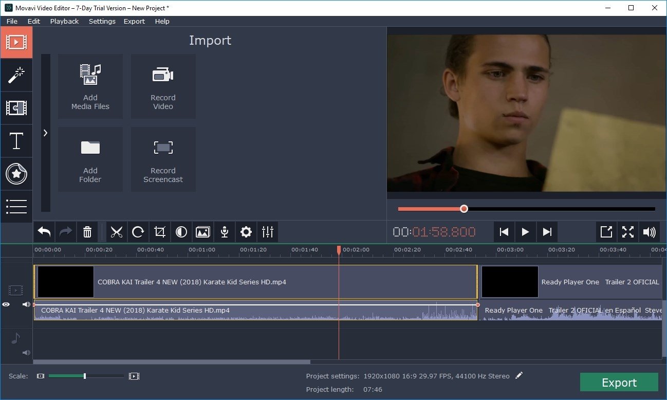 Movavi Video Editor