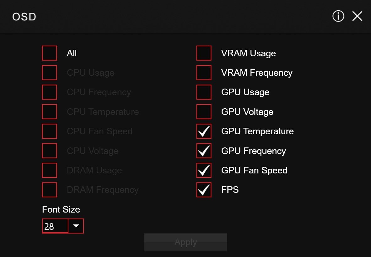 MSI Gaming App