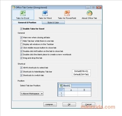 Office Tab