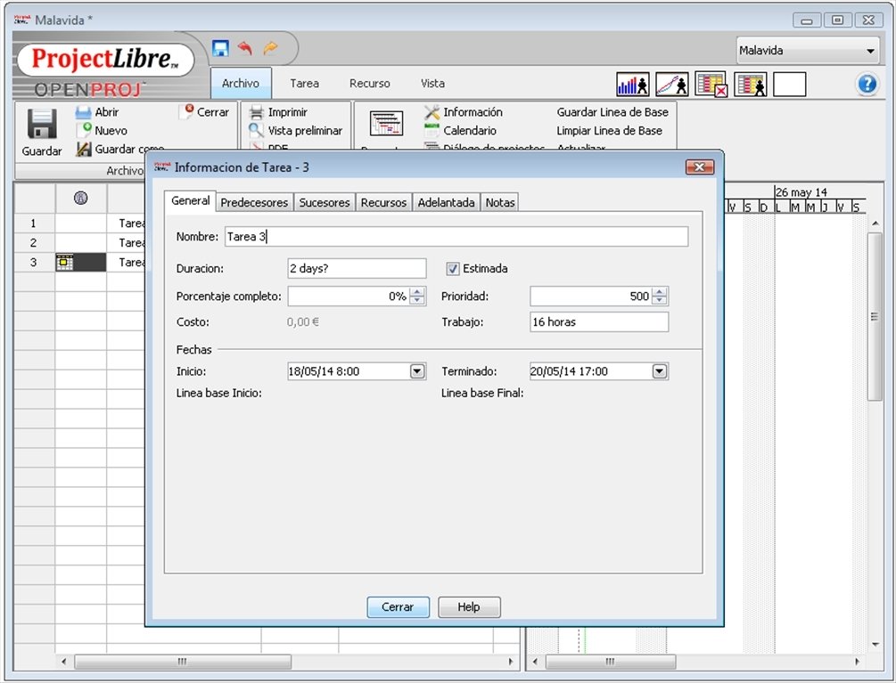 ProjectLibre
