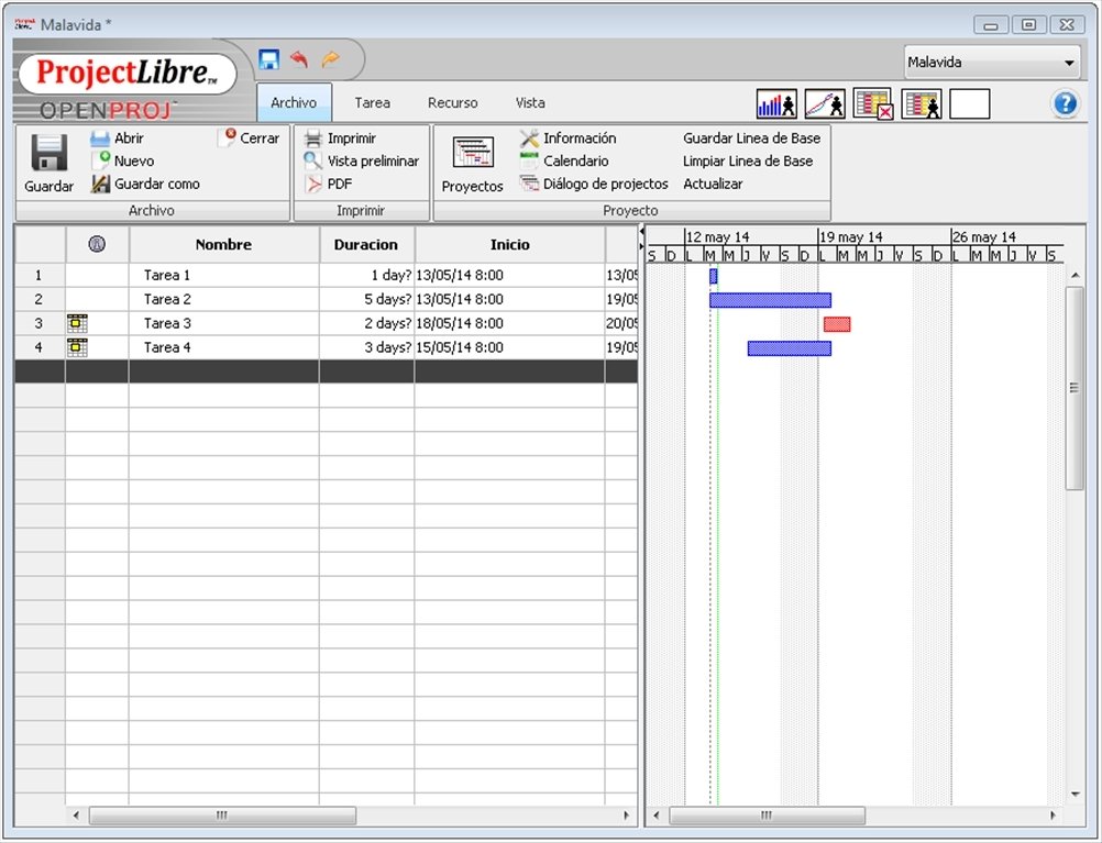 ProjectLibre
