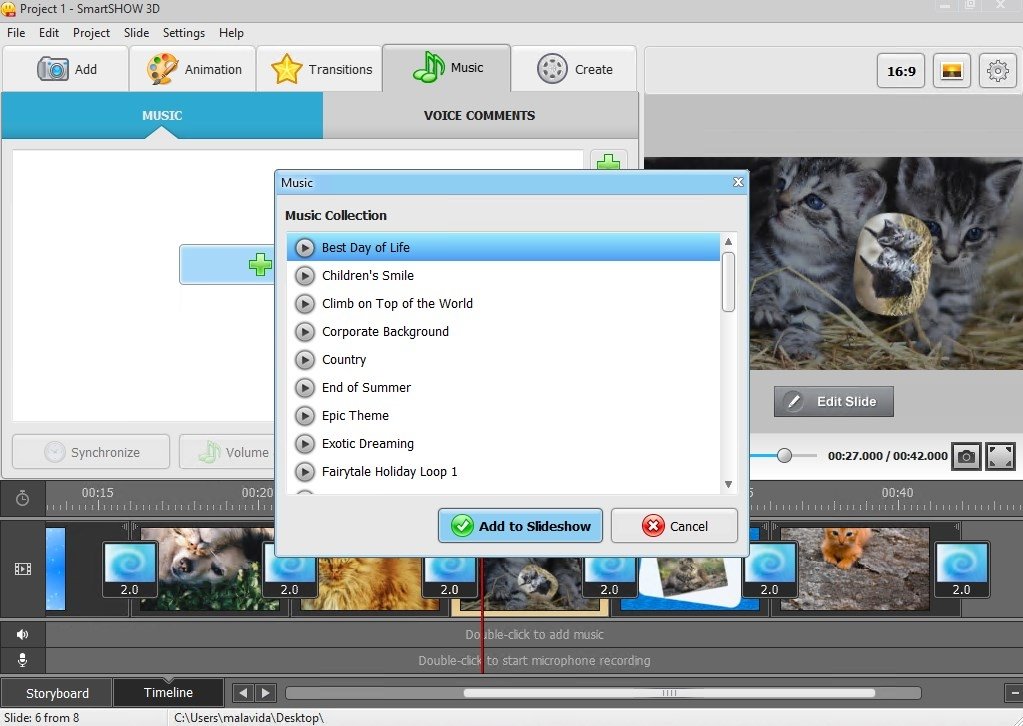SmartSHOW 3D