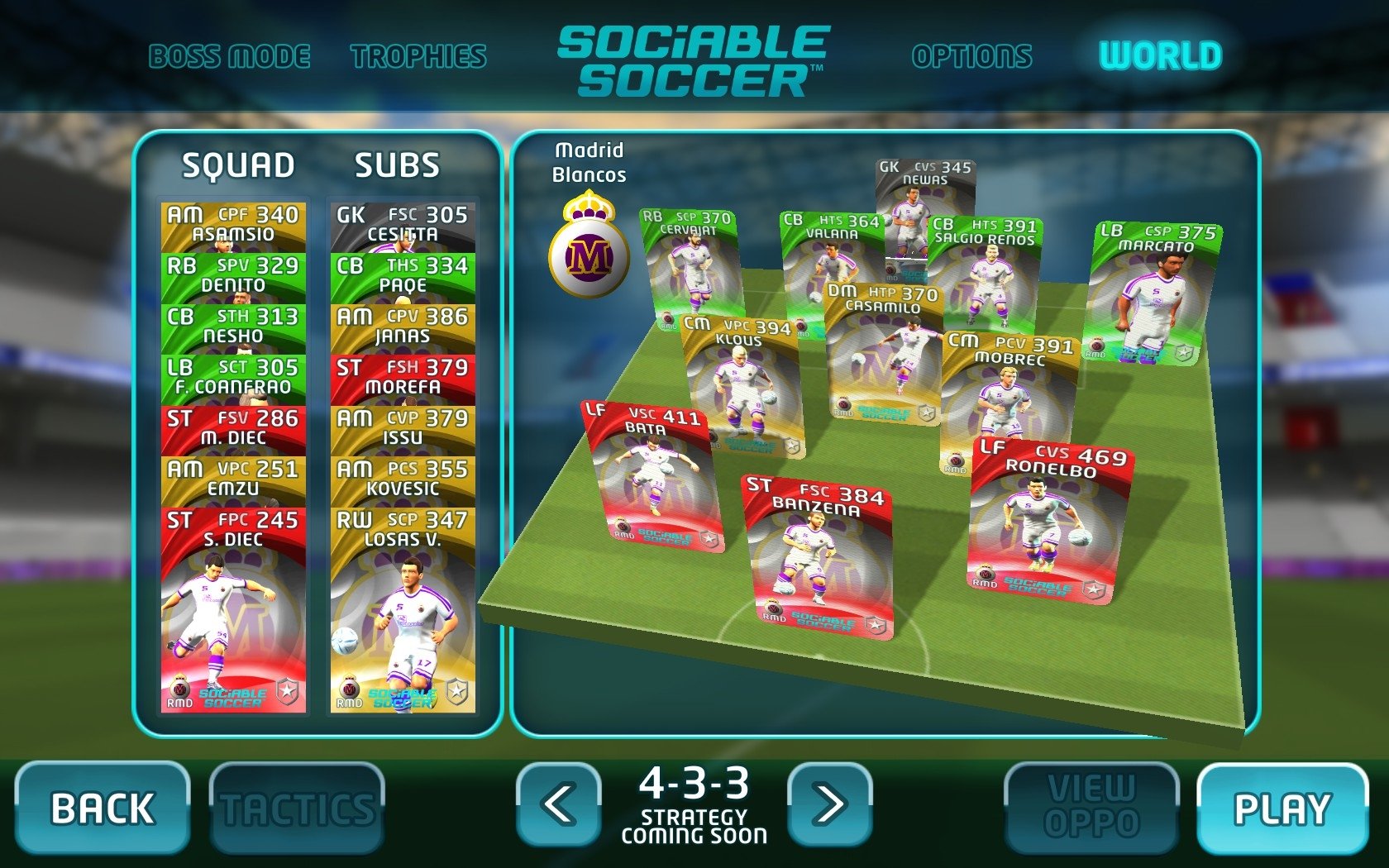 Sociable Soccer