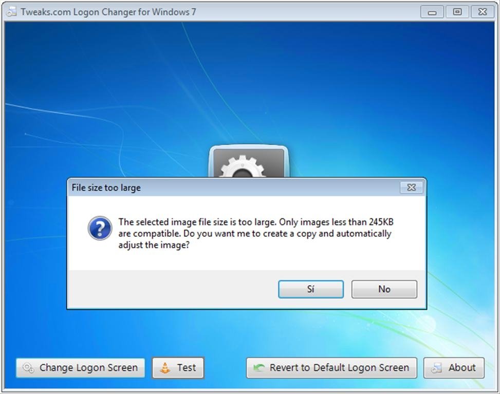 Tweaks.com Logon Changer