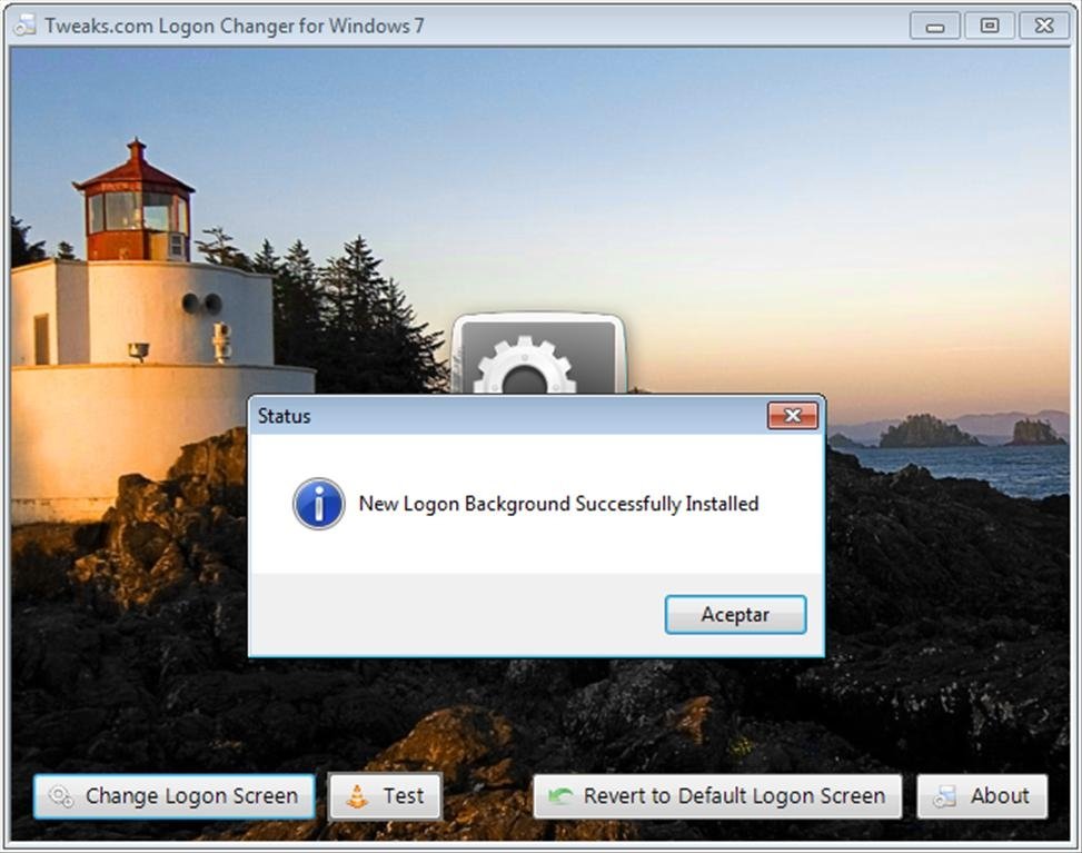Tweaks.com Logon Changer