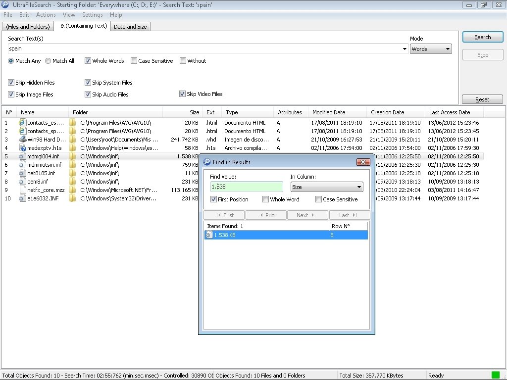UltraFileSearch