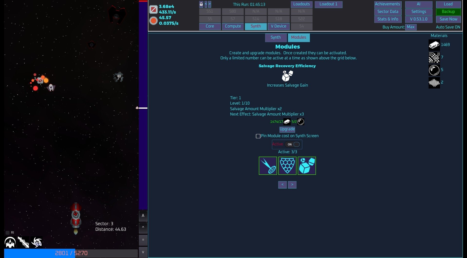 Unnamed Space Idle