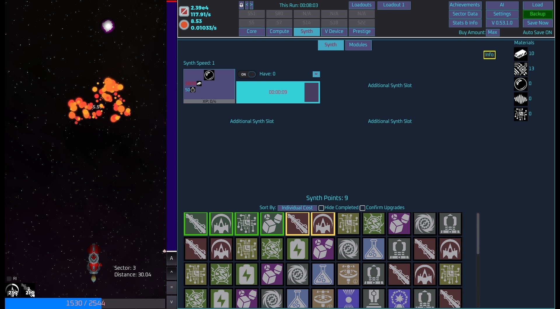 Unnamed Space Idle