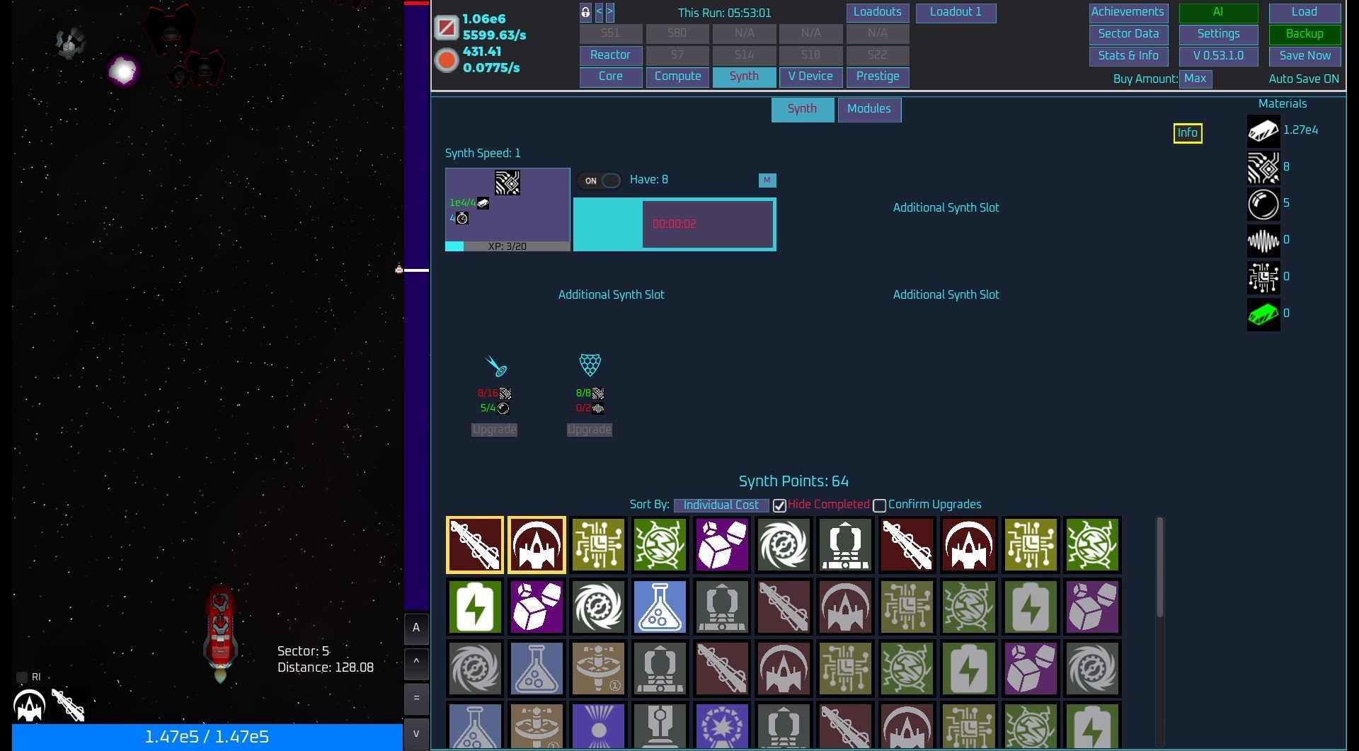Unnamed Space Idle