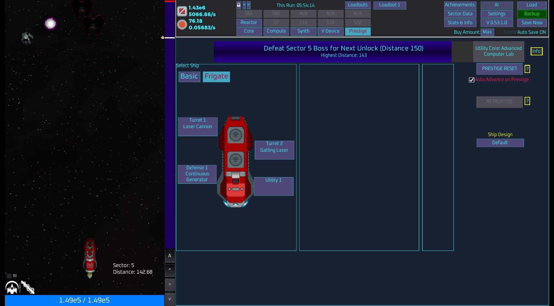Unnamed Space Idle