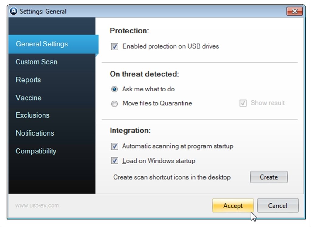 USB-AV Antivirus