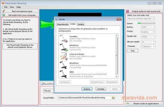 Virtual Audio Streaming
