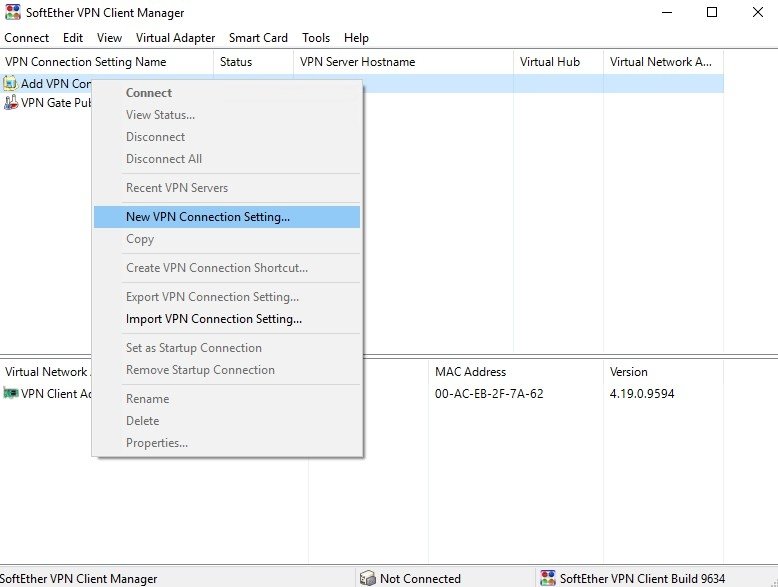 VPN Gate Client