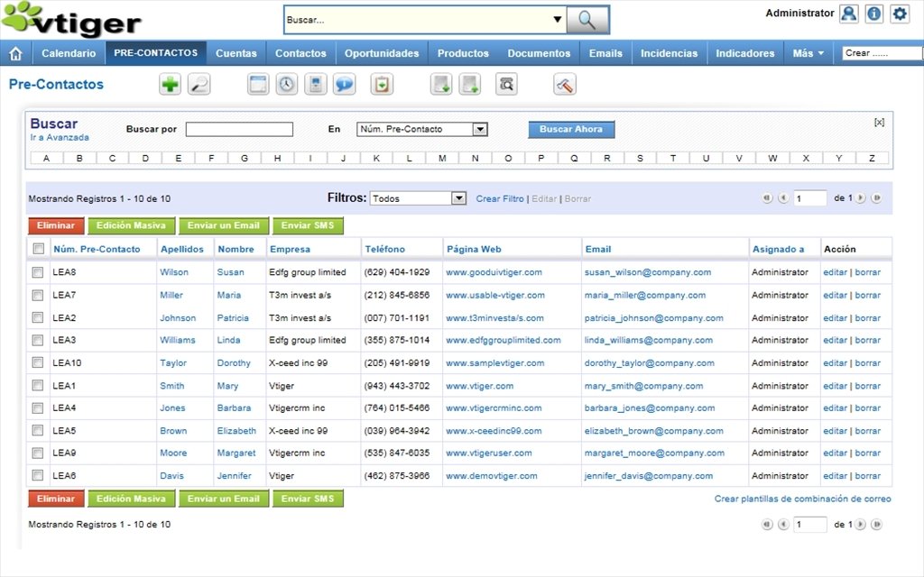 vtiger CRM