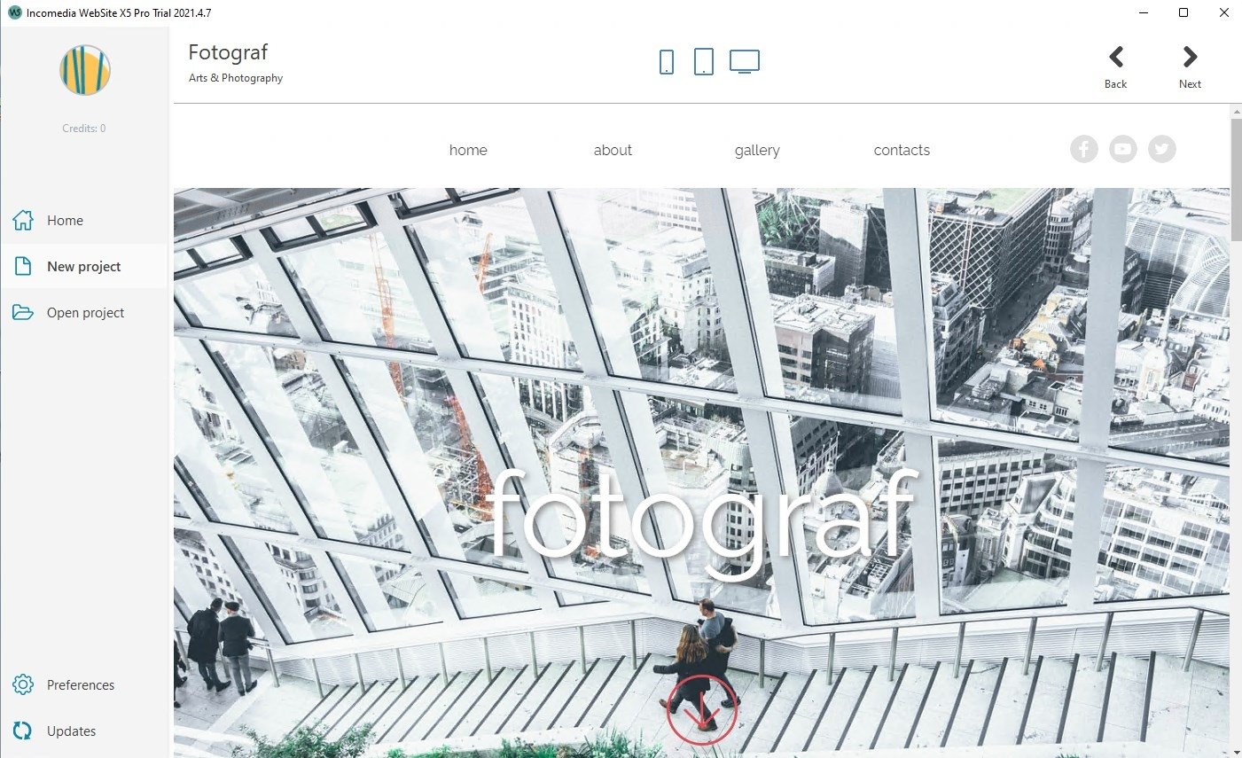 WebSite X5 Pro