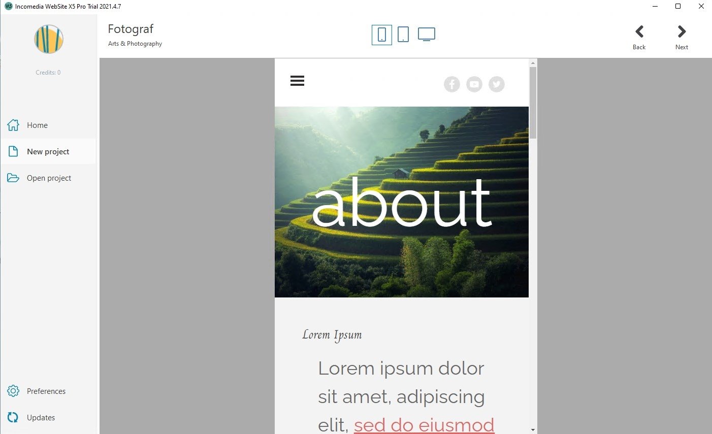 WebSite X5 Pro